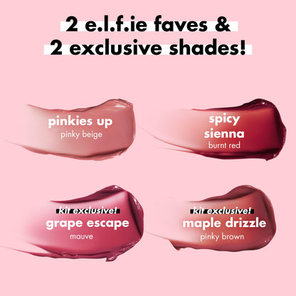 e.l.f. Glossy Lip Stain Shades 4 Days Kit e.l.f.