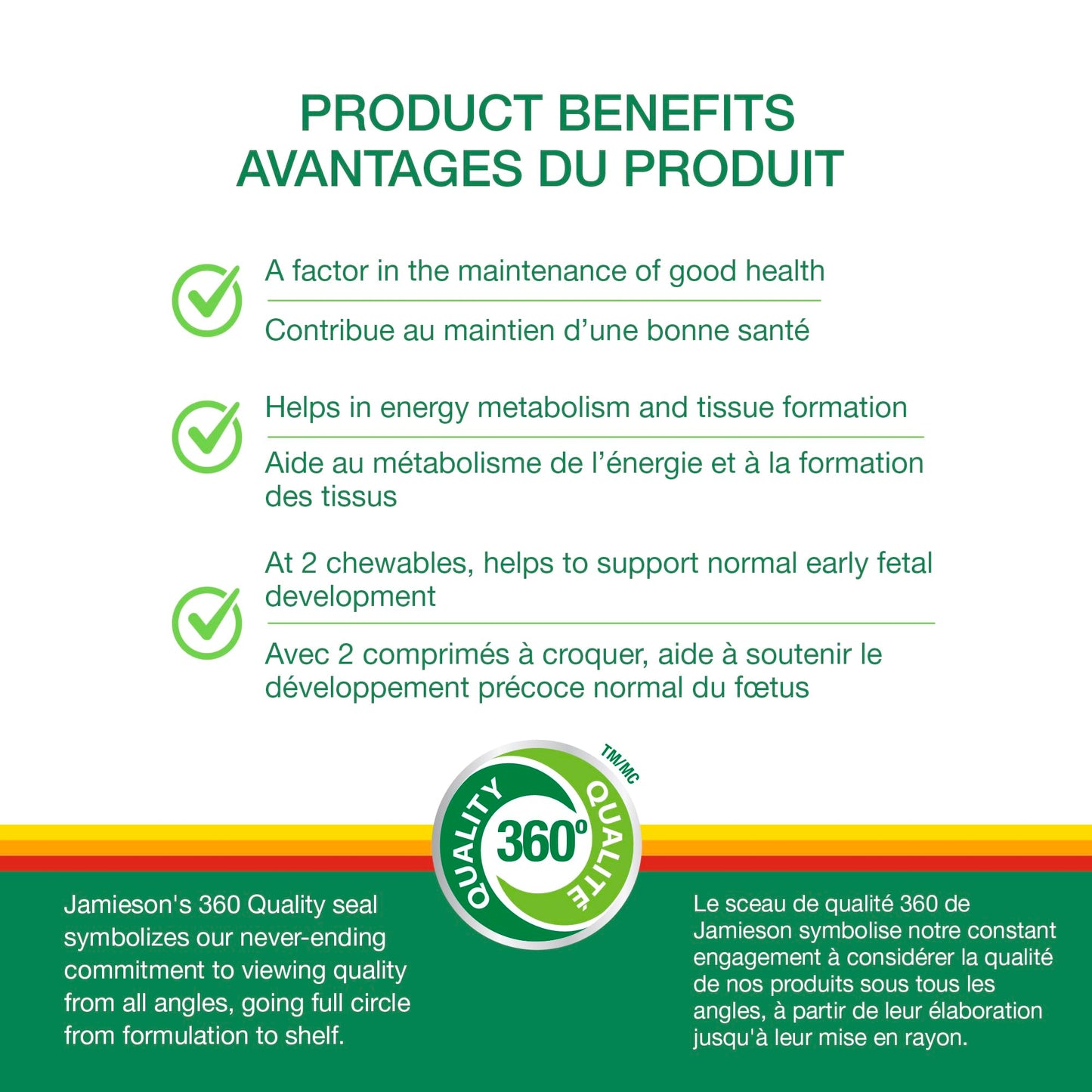 Jamieson Vitamin B Complex, 90 Chewable Tablets, Natural Berry Flavour. Naturally Energizing, Supports Metabolism, Provides Folate. Vegetarian, No Artificial Flavours, Colours or Preservatives - Available at All In One Marketplace Canada