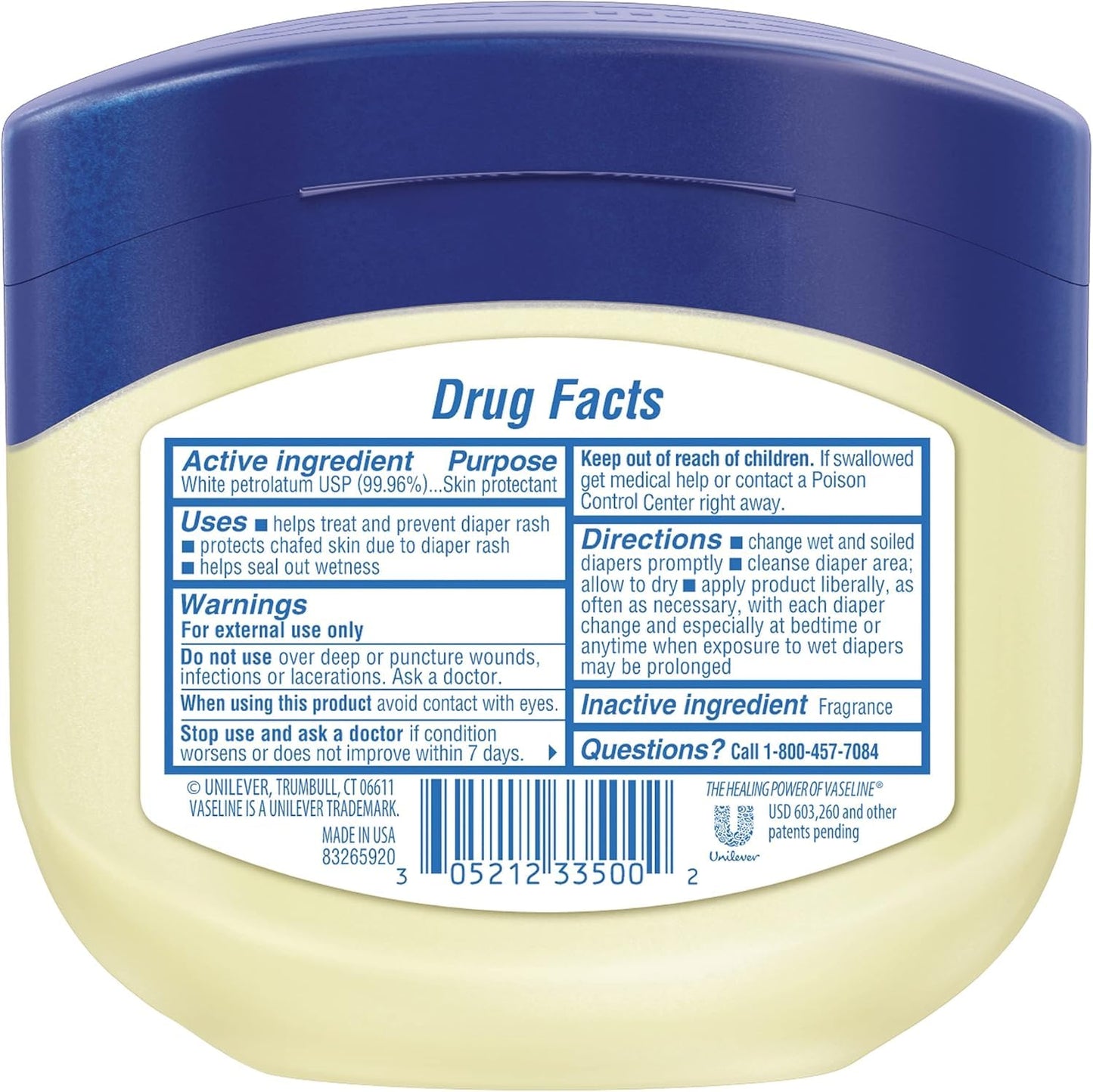 Vaseline Petroleum Jelly Original 13 oz - Available at All In One Marketplace Canada