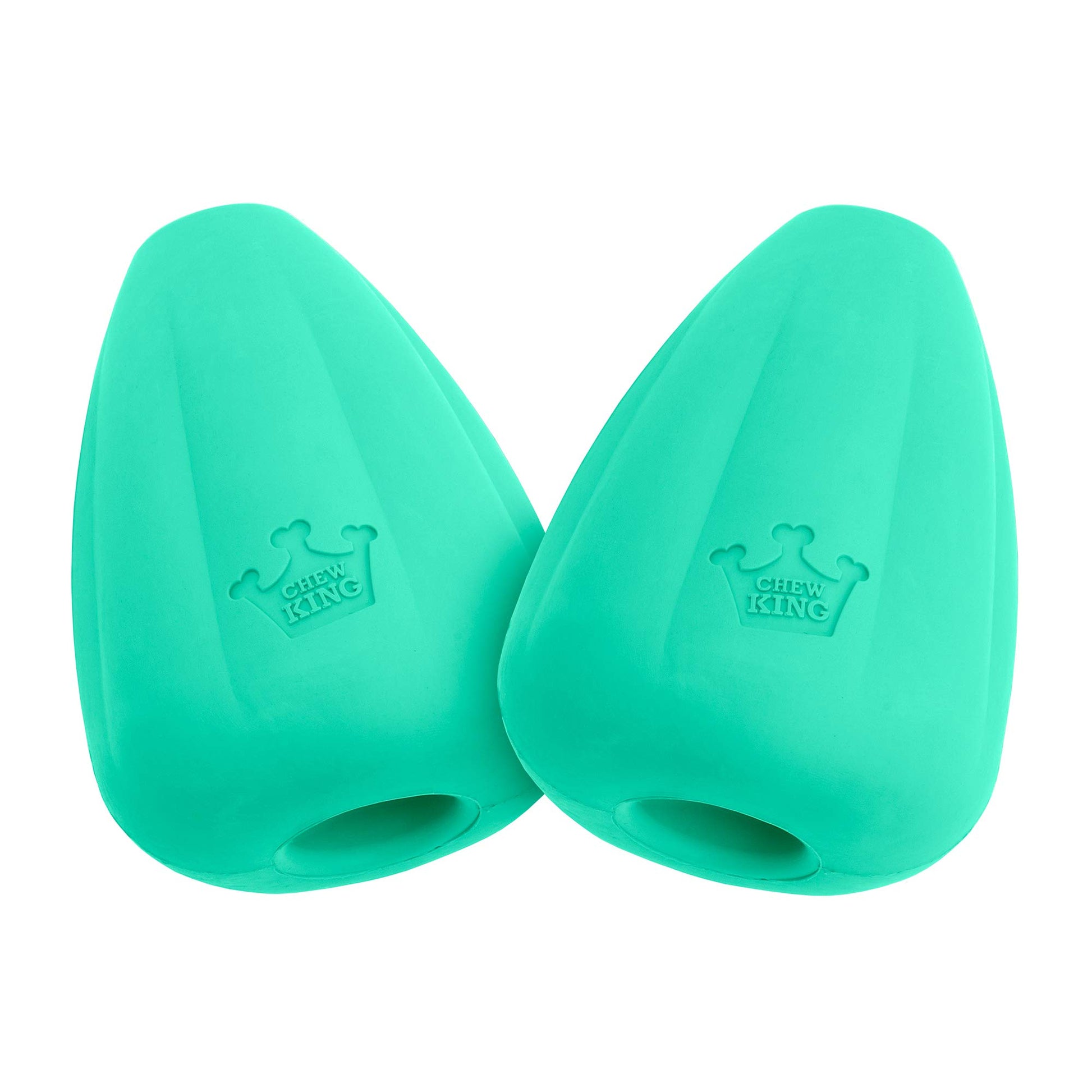 Chew King Premium Treat Dog Toy, XL, Extremely Durable Natural Rubber Toy, Pack of 2, All Breed Sizes Chew King