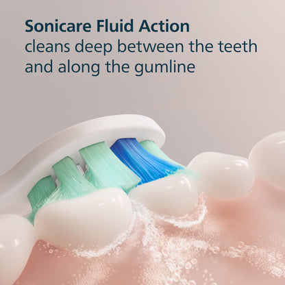 Philips Sonicare C2 Plaque Control - Genuine Replacement Electric Toothbrush Heads, White, 4 Pack One Year Supply, HX9024/77