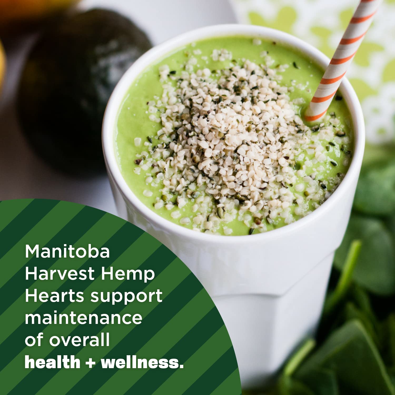 Manitoba Harvest Organic Hemp Hearts Shelled Hemp Seeds, 340g; 10g Plant-Based Protein & 12g Omegas per Serving, Whole 30 Approved, Vegan, Keto, Paleo, Non-GMO, Gluten Free