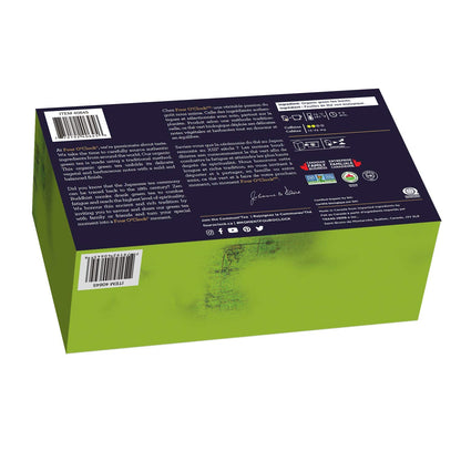 Four O'Clock Organic Green Tea, Non-Gmo, Kosher, Gluten-Free, 60 Teabags