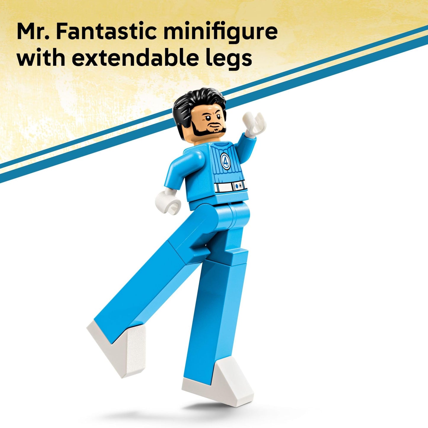 LEGO Marvel Fantastic Four vs. Galactus Construction Figure - Super Hero Building Toy - 4 Minifigures, Including The Thing, Invisible Woman and Human Torch - Gift for Kids, Boys and Girls, 9+ 76316 LEGO