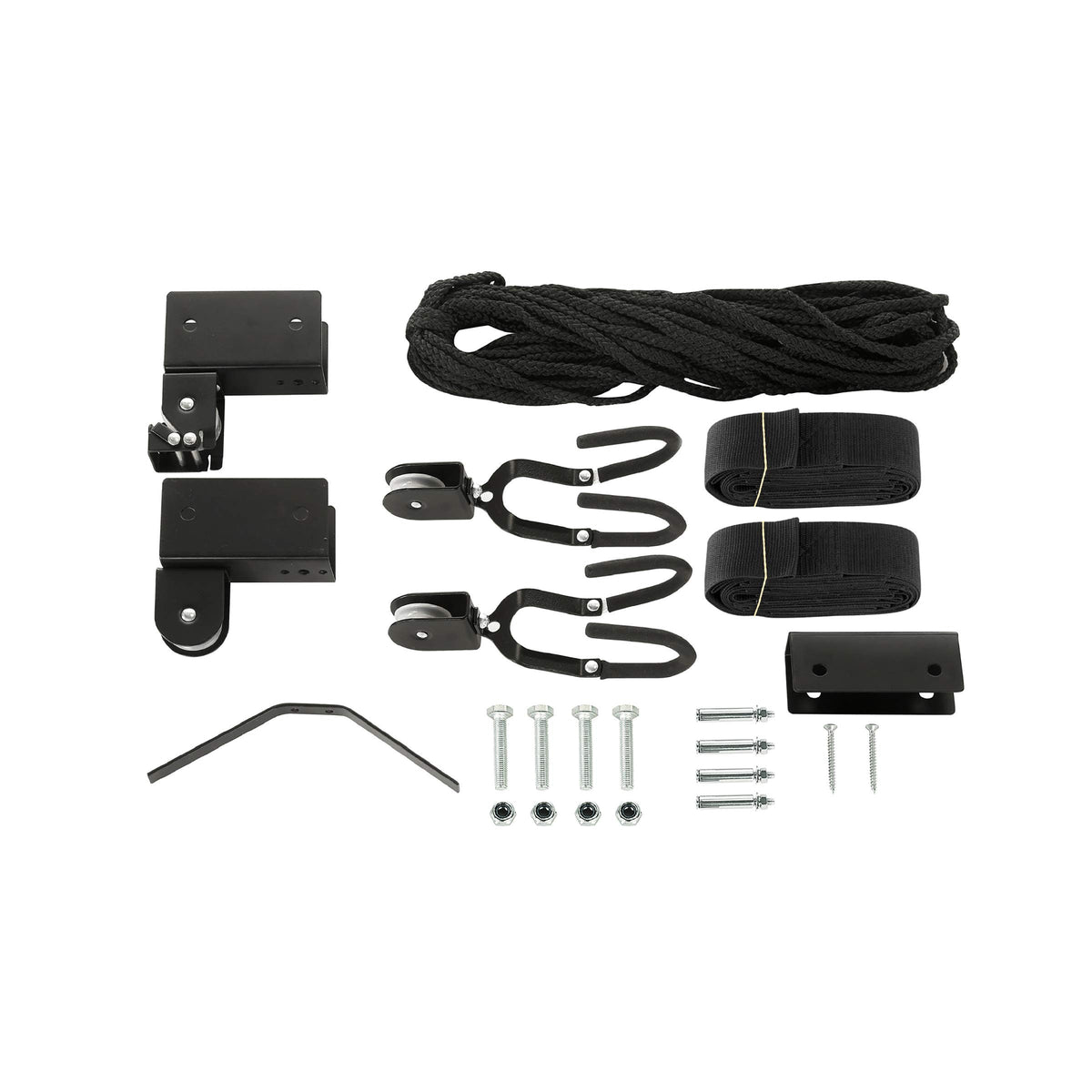 Kayak Hoist - Overhead Garage Storage - Pulley System with 125lb Capacity for Kayak, Canoe, Bicycle, or Ladder Storage by Bike Lane
