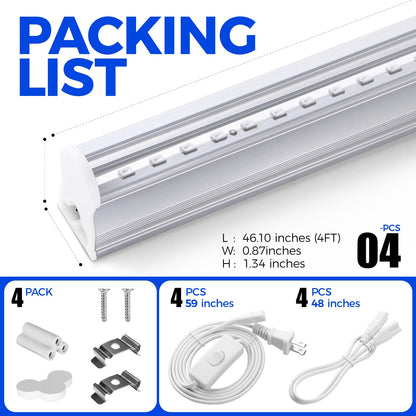 Barrina UV LED Blacklight Bar, 22W 4ft, T5 Integrated Bulb for Glow Party 🍁 All In One Marketplace Canada