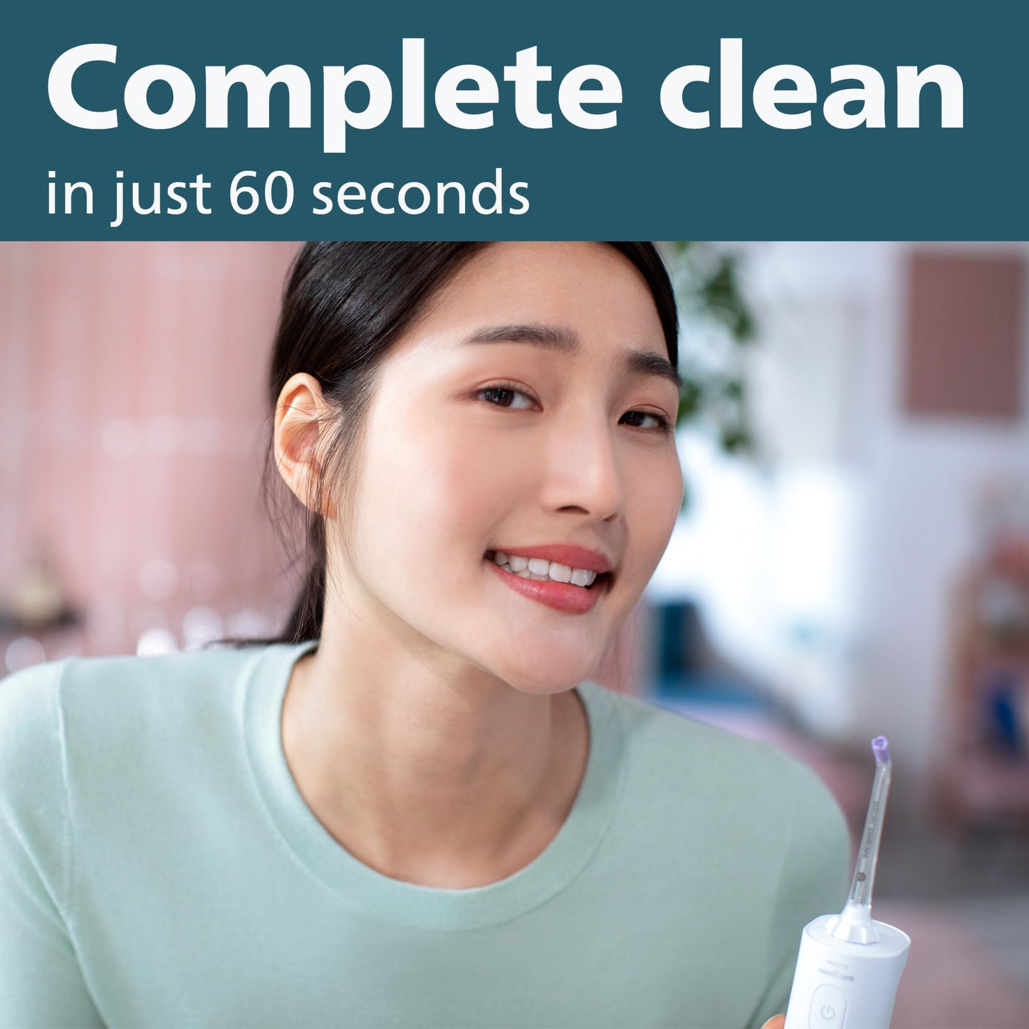 Philips Sonicare Power Flosser 3000 Cordless, Oral Irrigator Quad Stream technology and whisper quiet, White, HX3826/21 🍁 All In One Marketplace Canada