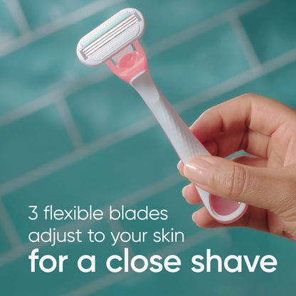 Venus Sensitive Women's Disposable Razor, 6 Count - Available at All In One Marketplace Canada