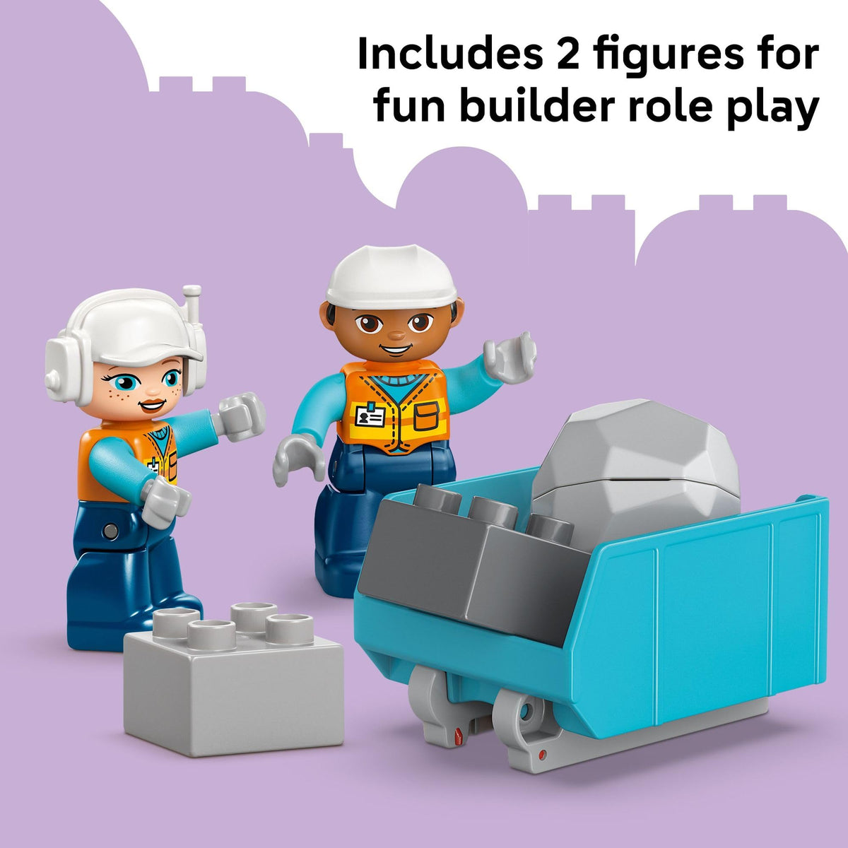 LEGO DUPLO Town 3 in 1 Construction Vehicles 10475