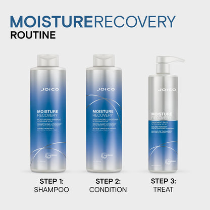 Joico Moisture Recovery Shampoo for Dry Hair, Moisturizing Shampoo for Dry Damaged Hair with Keratin Joico