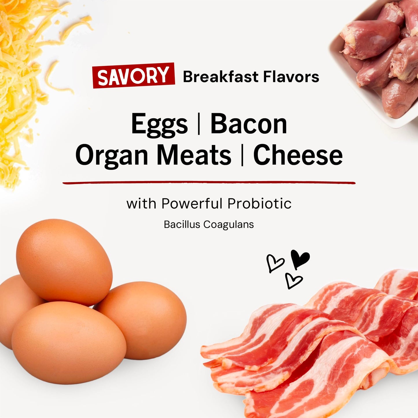 Stella & Chewy's Marie's Magical Breakfast Sprinkles Freeze-Dried Raw Bacon, Egg & Cheese Recipe Grain-Free Dog Food Topper, 198g Bag 🍁 All In One Marketplace Canada
