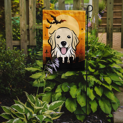 Drapeau de jardin Caroline's Treasures BB1763GF Golden Retriever d'Halloween, petite taille, multicolore