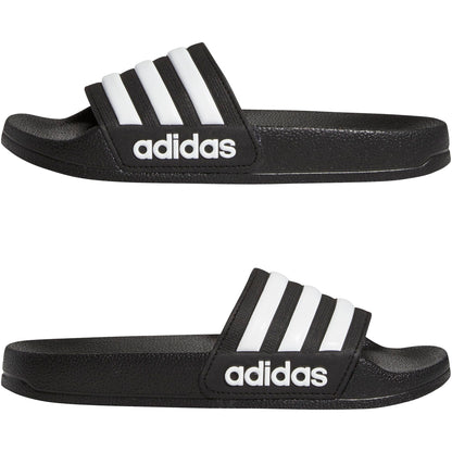 adidas Unisex Kids Adilette Shower, Core Black/White/Core Black, 6/Big Kid 🍁 All In One Marketplace Canada