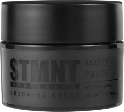 STMNT Grooming Goods Matte Paste, 3.38 oz | Strong Control | Non-Greasy Formula, 100 ml (Pack of 1) - Available at All In One Marketplace Canada