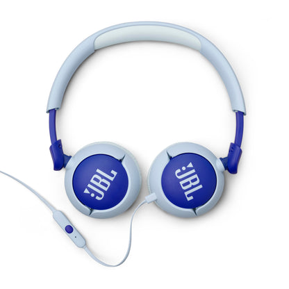 JBL Junior 320 - Wired on-Ear Kids Headphones - Blue