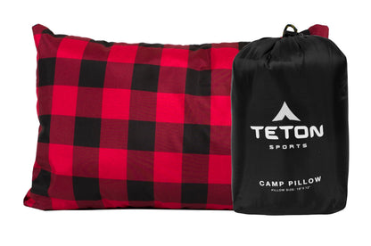TETON Sports Camp Pillow; Great for Travel, Camping and Backpacking; Washable TETON Sports