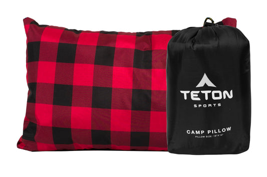 TETON Sports Camp Pillow; Great for Travel, Camping and Backpacking; Washable TETON Sports