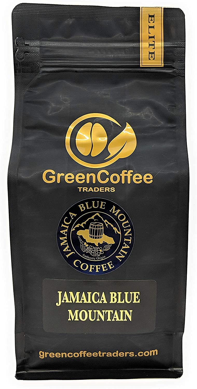 1 lb Pure Jamaica Blue Mountain Whole Bean Coffee - Medium Roast