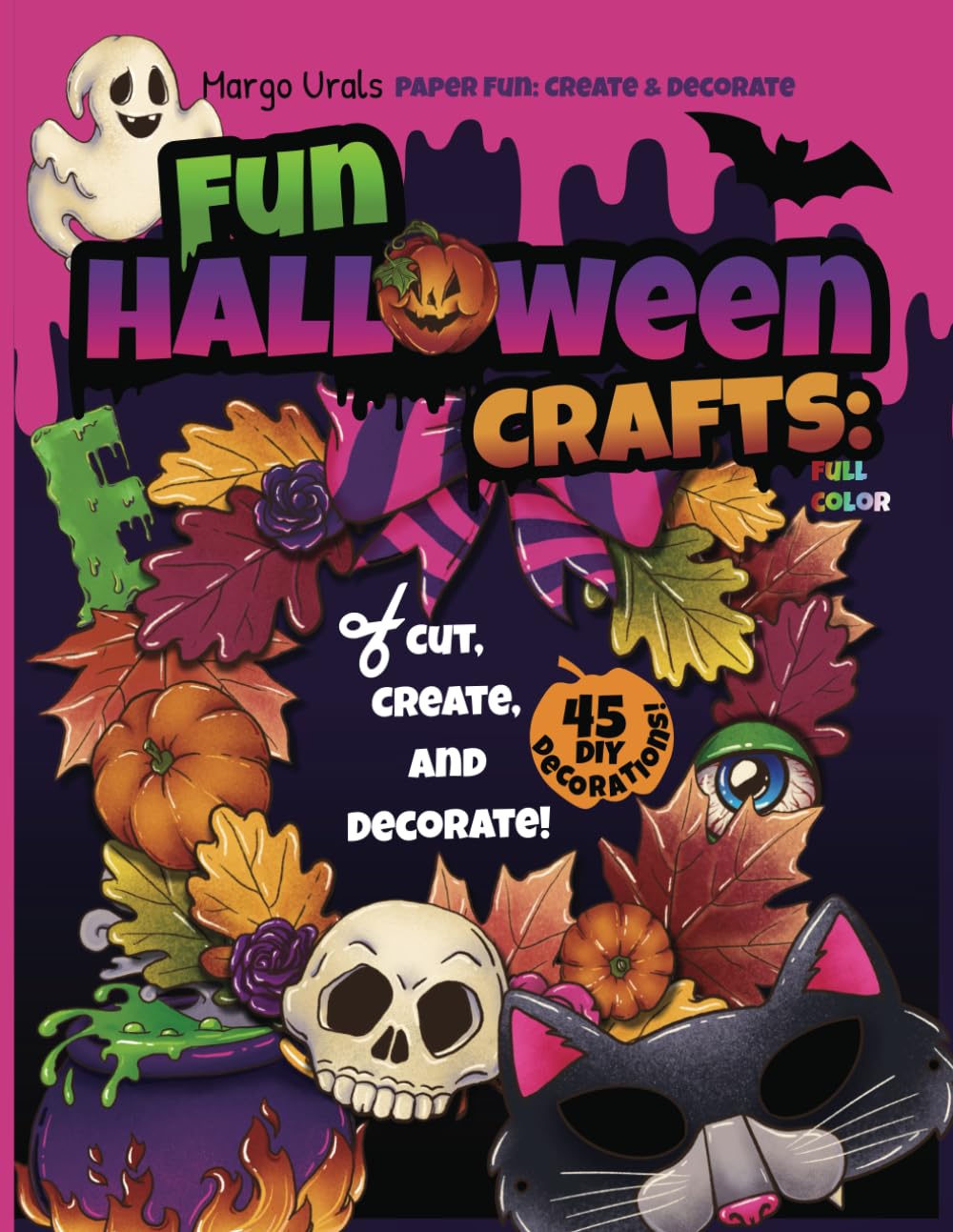 Fun Halloween Crafts: Cut, Create, and Decorate!