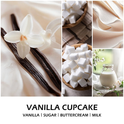 Molensun Vanilla Cupcake Scented Candle, Natural Soy Wax, 7 oz 🍁 All In One Marketplace Canada