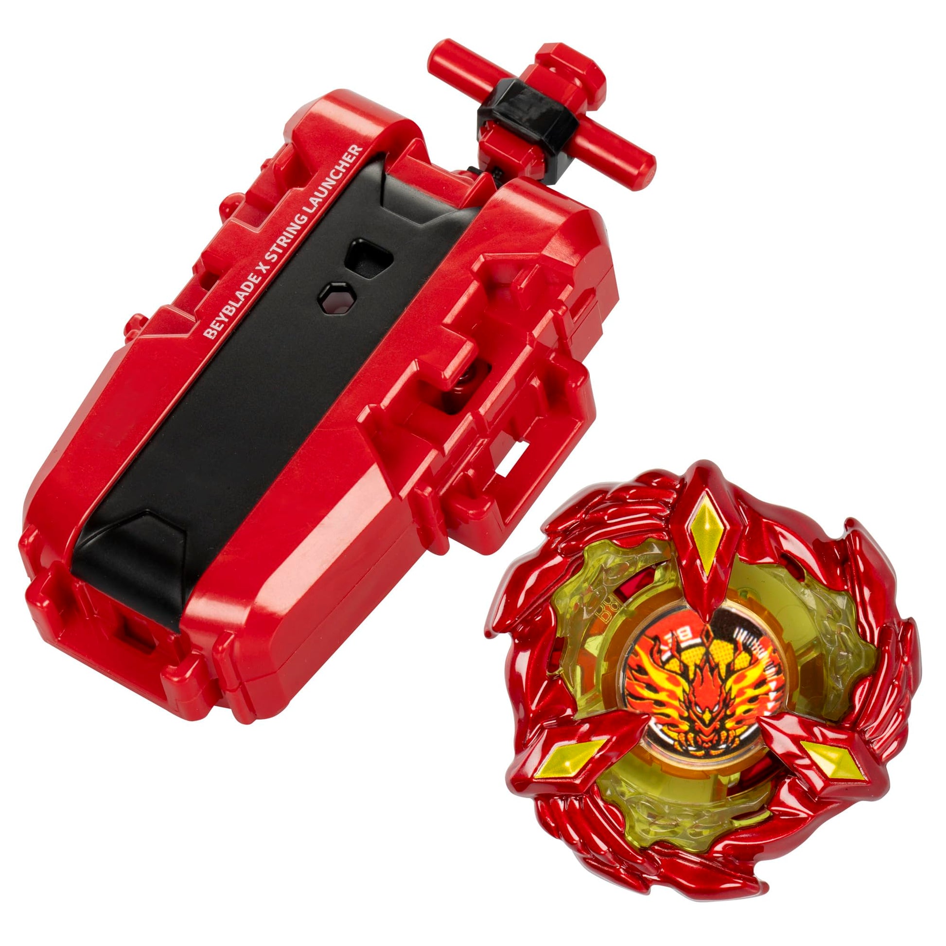 Beyblade X Soar Phoenix 9-60GF Deluxe String Launcher Set with Attack Type Right-Spinning Top Toy; Great Gift for 8 Year Old Boys and Girls BEYBLADE