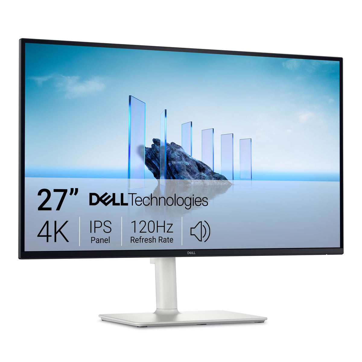 Dell 27 Monitor S2725QS, 4K UHD IPS, 120Hz, 4ms, FreeSync Premium