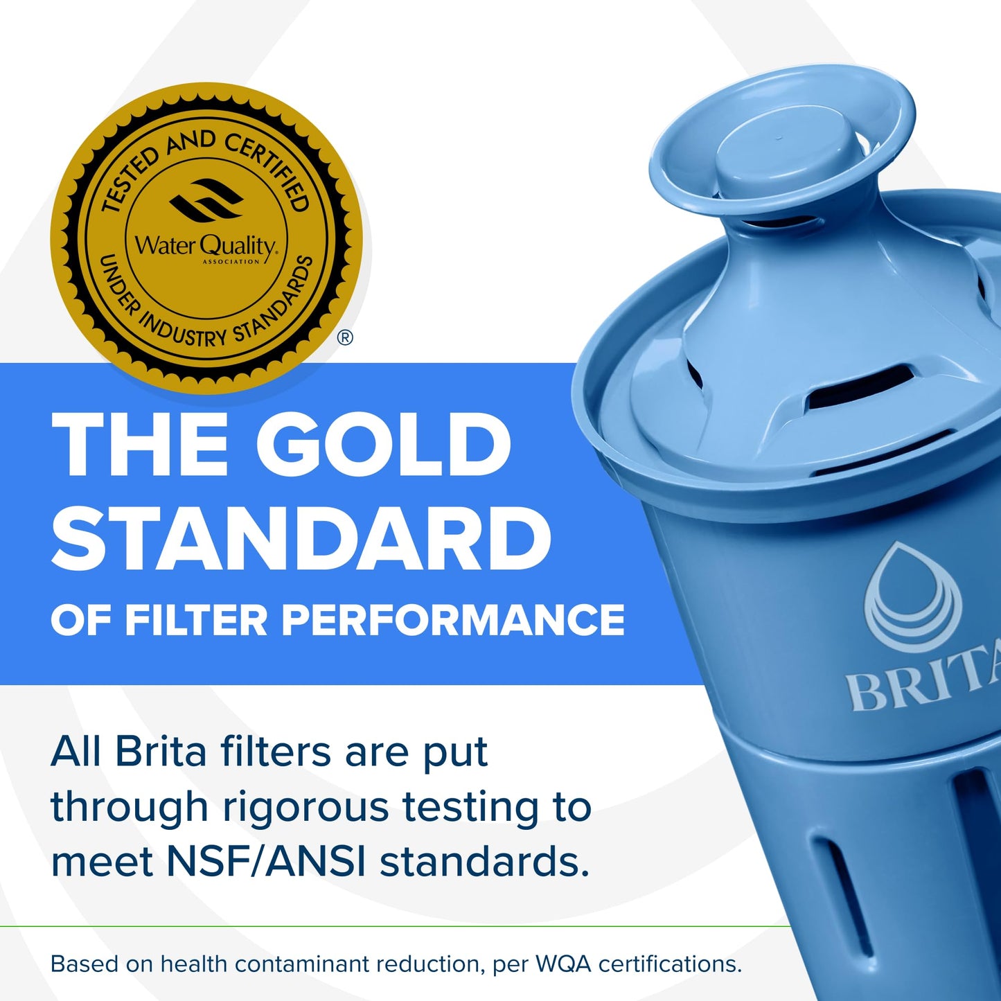 Brita 10 Cup Elite Filter Pitcher with Smart Light Indicator, Reduces 30+ Contaminants including Lead and Microplastics, Filter lasts 6 months, Tahoe, Black 🍁 All In One Marketplace Canada