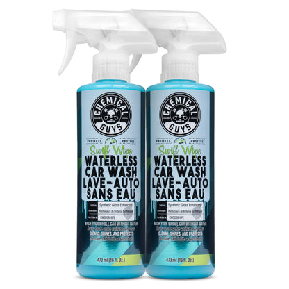 Chemical Guys Swift Wipe Sprayable Waterless Car Wash, Easily Clean - Just Spray & Wipe, Safe for Cars, Trucks, Motorcycles, RVs & More, 473 ml (2 Pack) 🍁 All In One Marketplace Canada