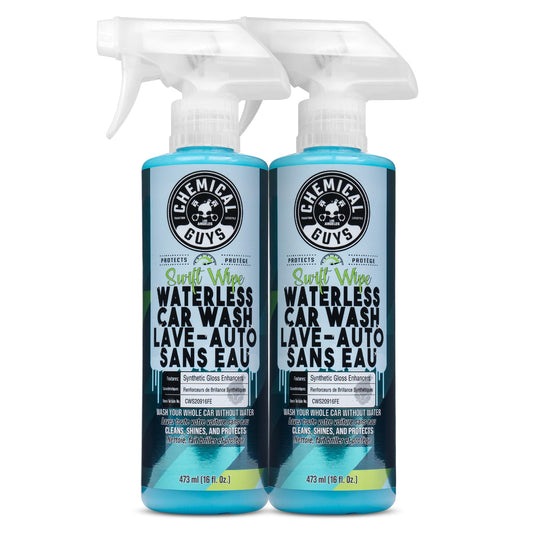 Chemical Guys Swift Wipe Sprayable Waterless Car Wash, Easily Clean - Just Spray & Wipe, Safe for Cars, Trucks, Motorcycles, RVs & More, 473 ml (2 Pack) 🍁 All In One Marketplace Canada Chemical Guys