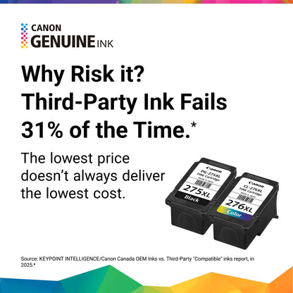 Canon Genuine Ink Cartridges PG-245XL Black/CL-246XL Colour, High-Yield Value Pack (2 Count), Original Canon Printer Ink for PIXMA TR4520 / TS3120 / TS3220 Series Printers