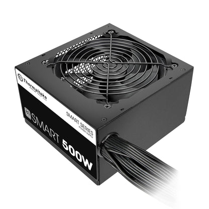 Thermaltake Smart 500W 80+ White Certified PSU, Continuous Power with 120mm Ultra Quiet Cooling Fan, ATX 12V V2.3/EPS 12V Active PFC Power Supply PS-SPD-0500NPCWUS-W 🍁 All In One Marketplace Canada
