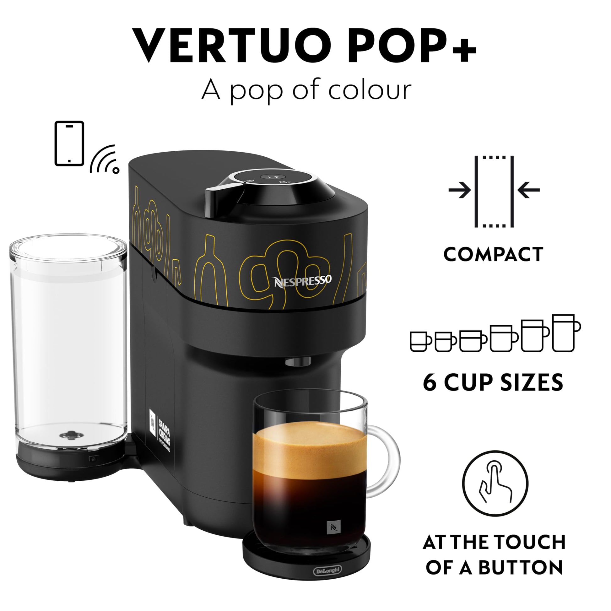 Nespresso Samra Origins The Weeknd Vertuo Pop+ Coffee & Espresso Machine LE Nespresso