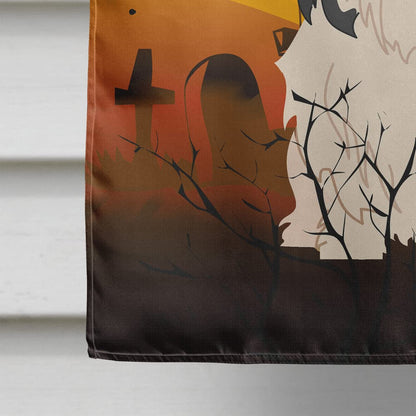Caroline's Treasures BB4285CHF Halloween Lowchen Canvas House Size Flag, Large, Multicolor