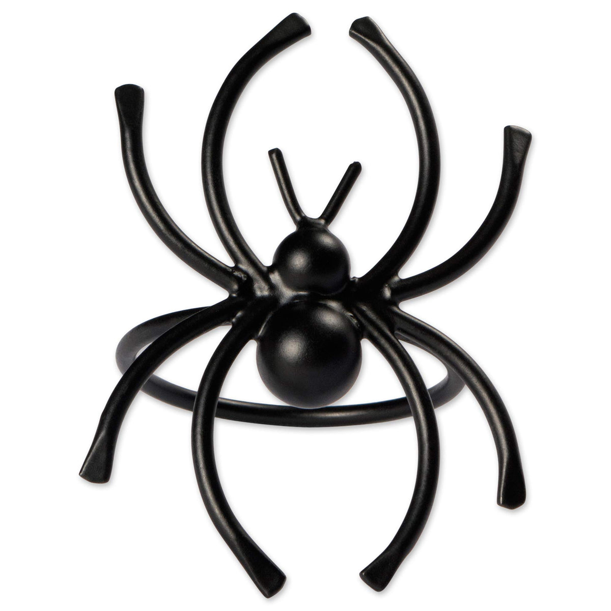 DII Napkin Rings for Halloween, Parties, Everyday, Set of 6, Spider