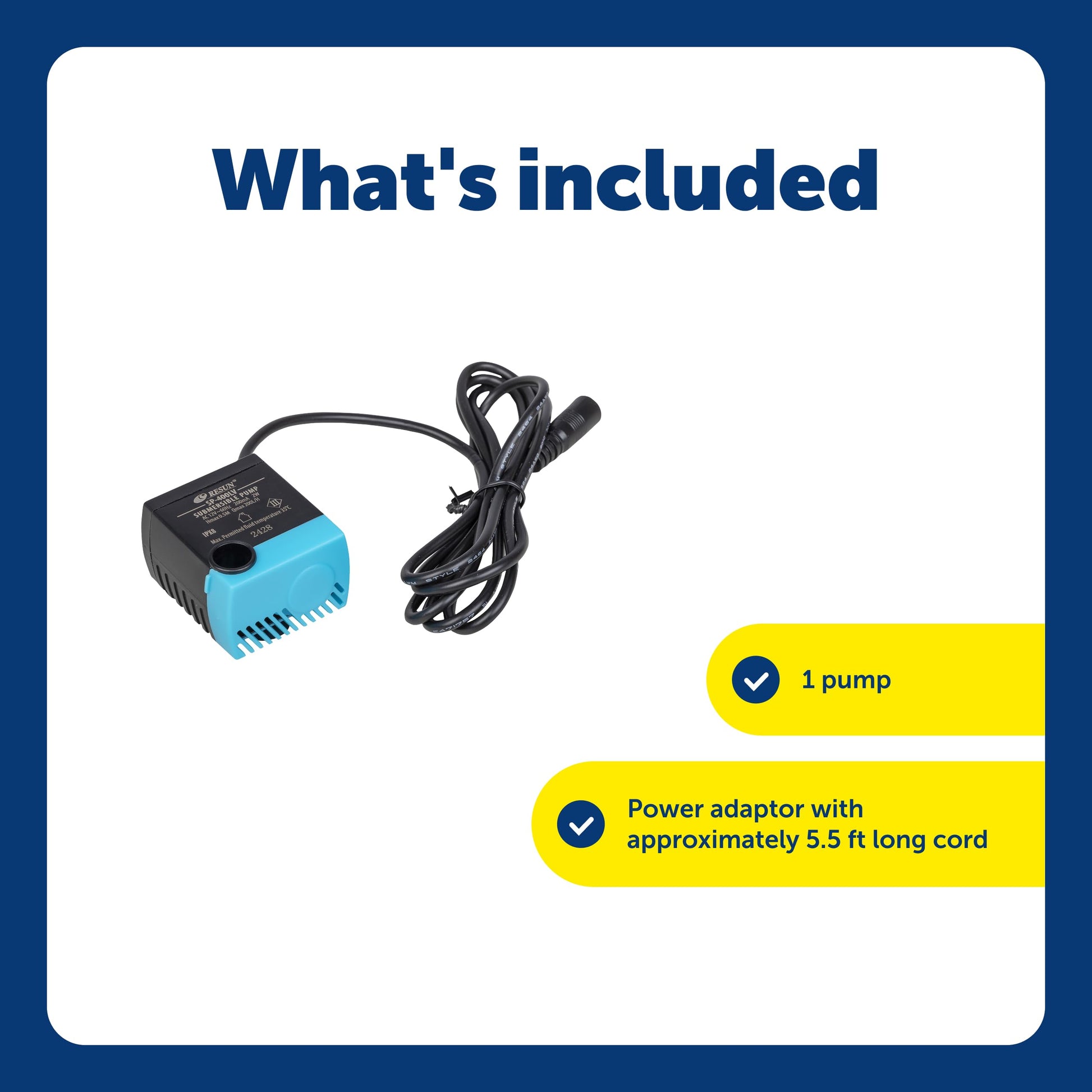 PetSafe Replacement Pump for Pet Drinking Fountains, Compatible with PetSafe Drinkwell Ceramic, Stainless Steel and 360 Dog and Cat Water Dispensers - PAC00-13206 PetSafe
