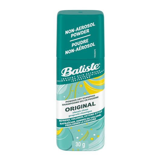 Batiste Powder Dry Shampoo, Non‑Aerosol Powder Format for Effortless Refresh, Gently Absorbs Oil, Adds Volume & Body, Clean & Fresh Fragrance, From Canada’s #1 Dry Shampoo Brand - Available at All In One Marketplace Canada