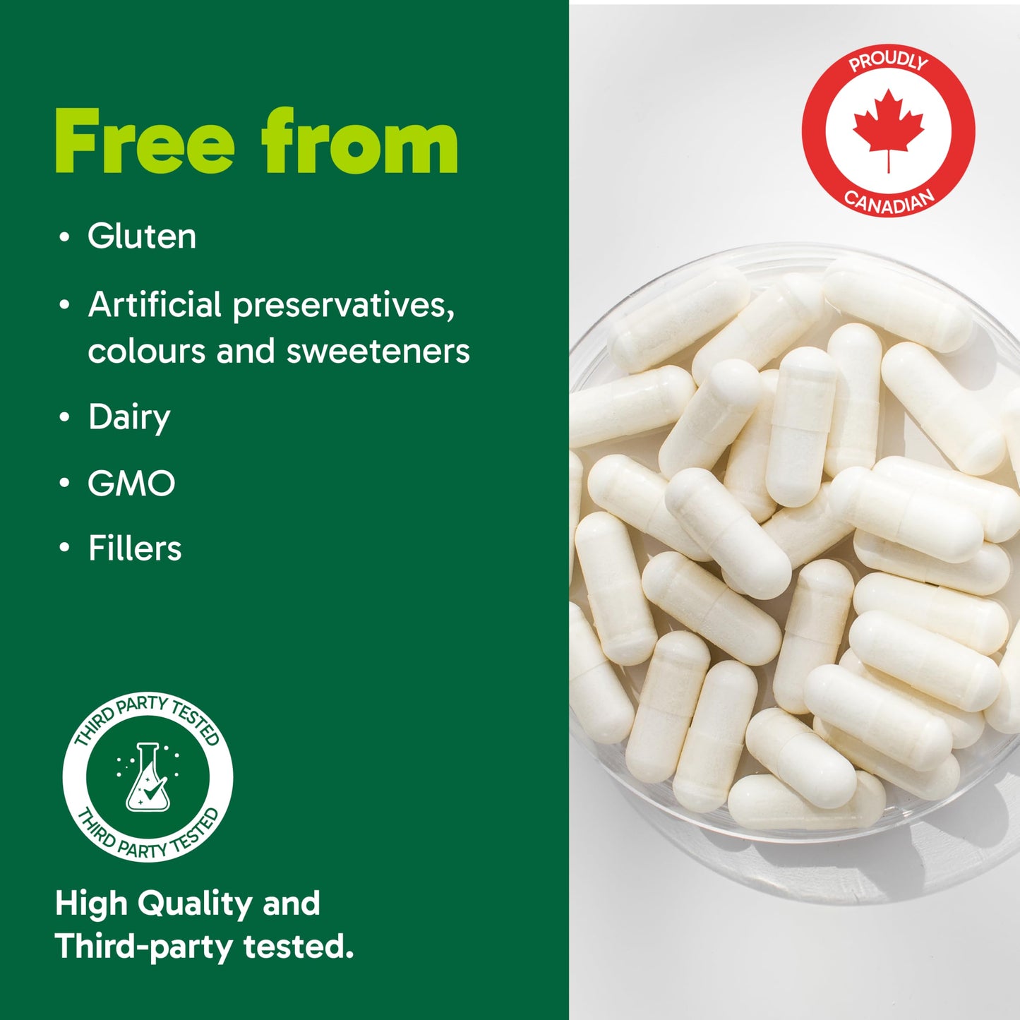 Organika Canadian-Made Liposomal Vitamin C 1000mg Daily- High Absorption for Superior Bioavailability, Immunity- 60vcaps - Available at All In One Marketplace Canada