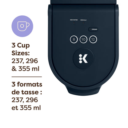 Keurig K-Mini Go Single Serve K-Cup Pod Coffee Maker, Navy