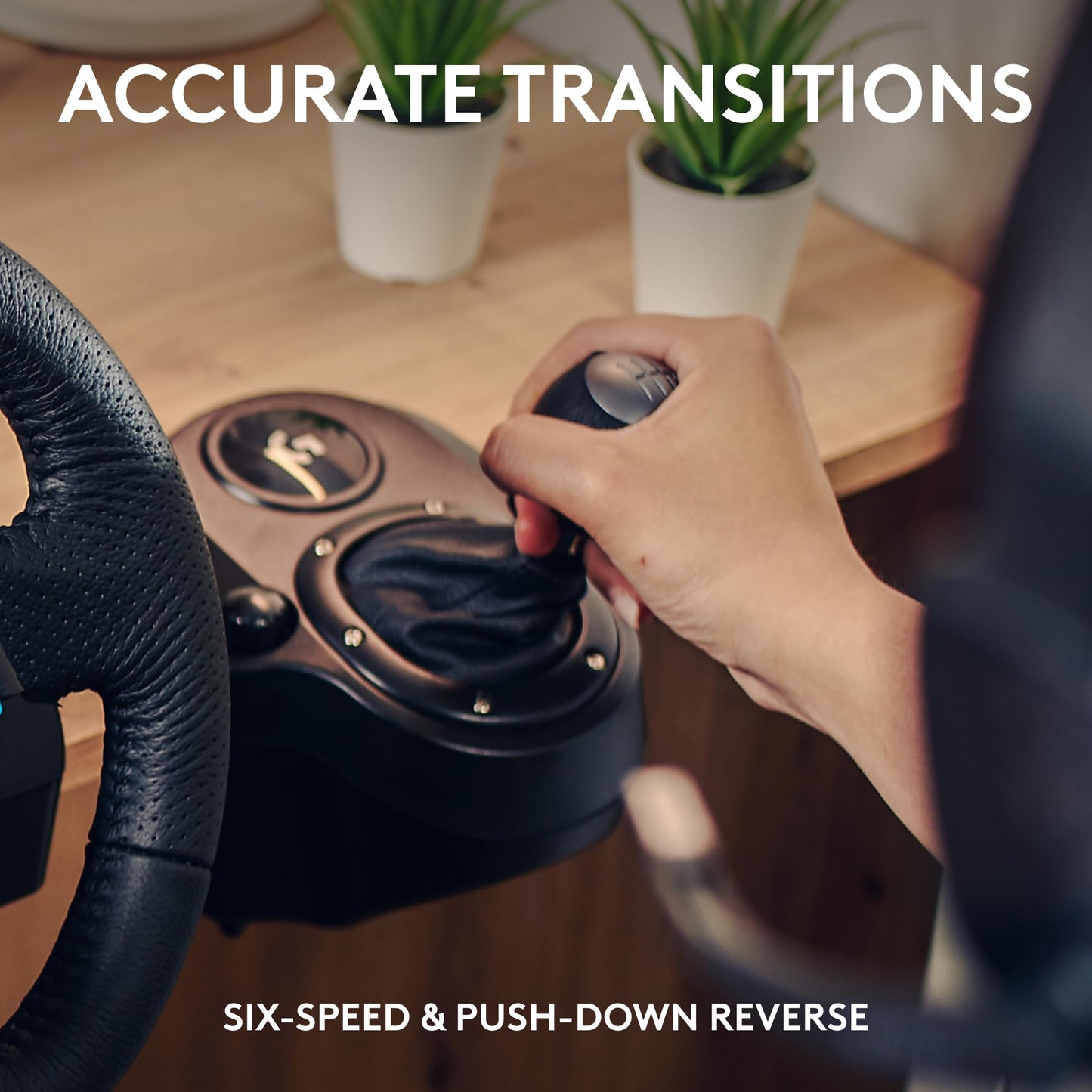 Logitech G Driving Force Shifter – Compatible with G29, G920 & G923 Racing Wheels for-PlayStation-5-Playstation-4-Xbox-Series X|S-Xbox-One, and-PC
