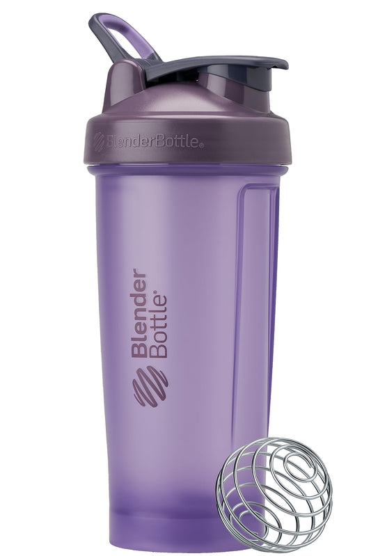 BlenderBottle Classic V2 Shaker Bottle Perfect for Protein Shakes and Pre Workout, 28oz, Full Color Purple 🍁 All In One Marketplace Canada