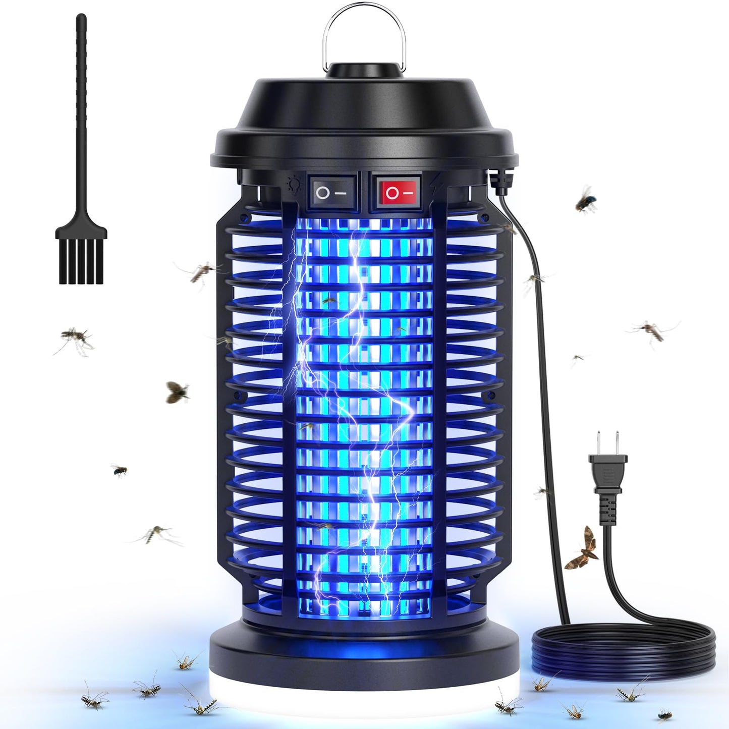 YISSVIC Bug Zapper Outdoor Indoor Waterproof Electric Mosquito Zapper 4200V Plug in for Kitchen Patio Courtyard Garden Camping - Available at All In One Marketplace Canada