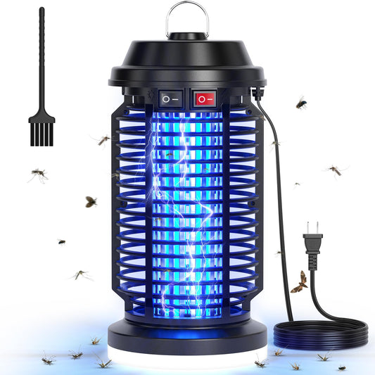 YISSVIC Bug Zapper Outdoor Indoor Waterproof Electric Mosquito Zapper 4200V Plug in for Kitchen Patio Courtyard Garden Camping - Available at All In One Marketplace Canada