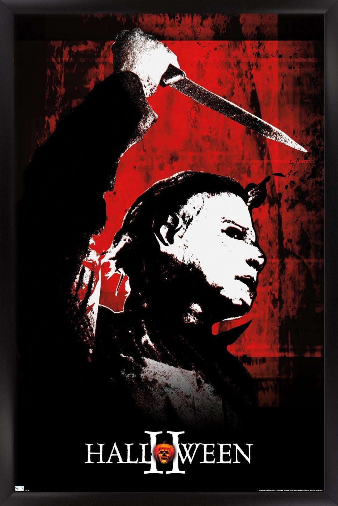 Halloween II - Red Wall Poster