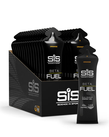 Science in Sport Beta Fuel Gel | Easily Digestible & Quick Carbohydrates, Dual Source Energy Gel | 40g Carbs for Energy | Vegan, Gluten Free, Dairy Free, Nut Free | 60 mL (Orange) 🍁 All In One Marketplace Canada