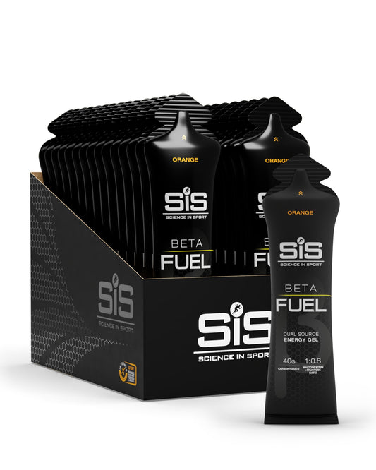 Science in Sport Beta Fuel Gel | Easily Digestible & Quick Carbohydrates, Dual Source Energy Gel | 40g Carbs for Energy | Vegan, Gluten Free, Dairy Free, Nut Free | 60 mL (Orange) 🍁 All In One Marketplace Canada Science in Sport