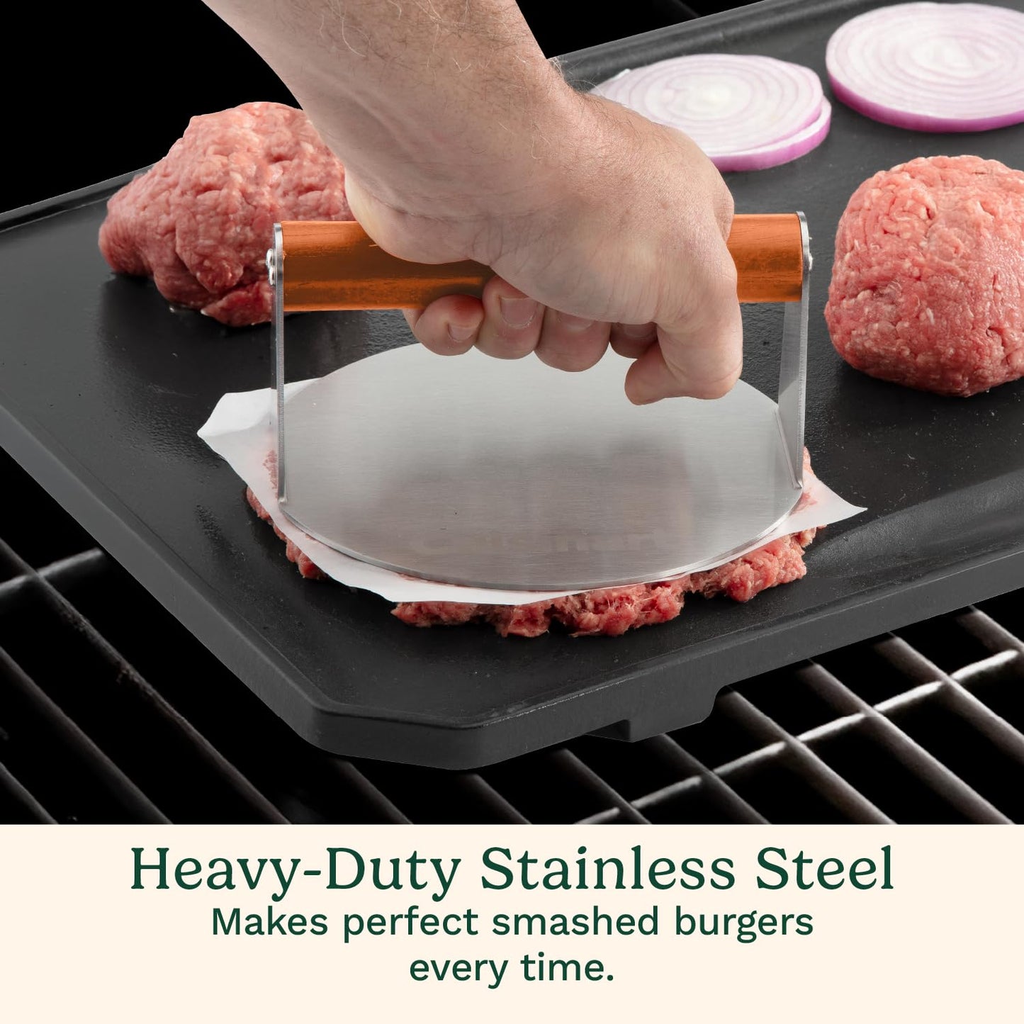 Cuisinart CISB-275 Stainless Steel Smashed Burger Press Cuisinart