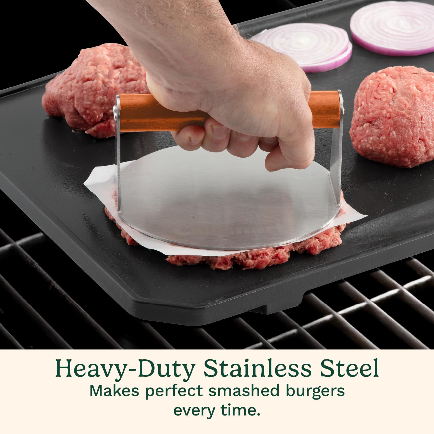 Cuisinart CISB-275 Stainless Steel Smashed Burger Press Cuisinart