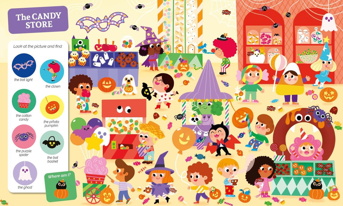 Incredible Cherche et Trouve pour les tout-petits : J'adore Halloween