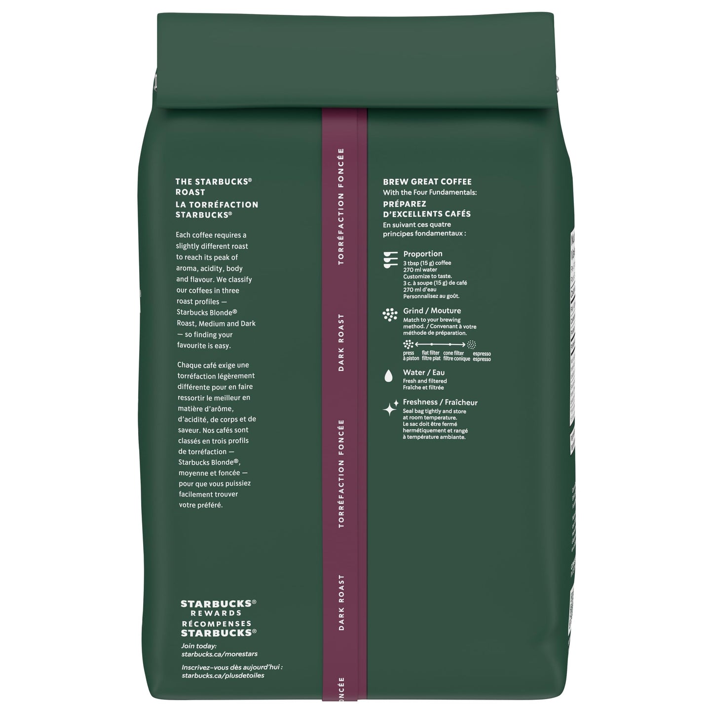 Starbucks Caffè Verona Dark Roast Whole Bean Coffee, 907g