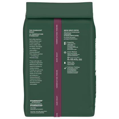 Starbucks Caffè Verona Dark Roast Whole Bean Coffee, 907g